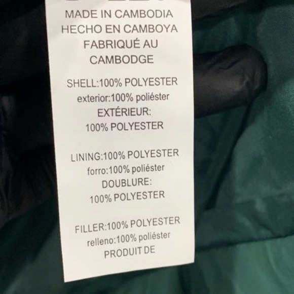 Michael Michael Kors Dark Emerald Green Puffer Vest Size L NWT - Picture 6 of 8